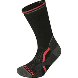 Шкарпетки Lorpen T2LME T2 Women Midweight Hiker Eco Black/Orange S (1052-6310516 9937 S)