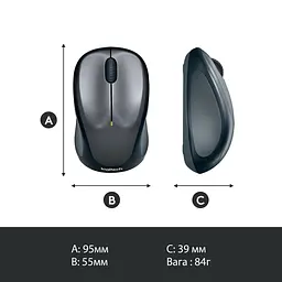 Бездротова миша Logitech M235 Wirreless Red (910-002496) - мініатюра 8