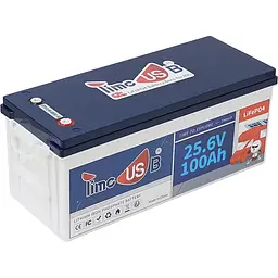 Акумулятор Timeusb LiFePO4 24V (25.6V/100Ah/2560Wh) (T24V100-100-BASIC-8-A160) [123765] - мініатюра 2