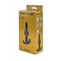 Анальна пробка Lola Toys Spice it up Starter, 8.5 см (сірий) - мініатюра 3