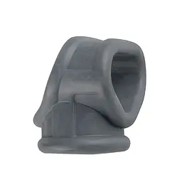 Ерекційне кільце Boners Liquid Silicone 2 in 1 Ballstretcher сірий - мініатюра 3