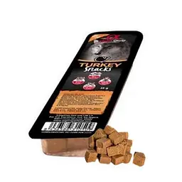 Напіввологі Ласощі з індички для собак Alpha Spirit DOG Snacks Turkey - мініатюра 4