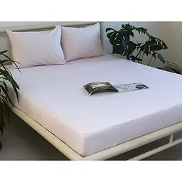 Простирадло на резинці з наволочками Tag Tekstil 180х200х20 Delicacy