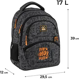 Рюкзак GoPack Education 175M-5 No More Rules (GO25-175M-5) - мініатюра 3
