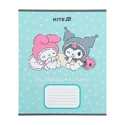 Зошит Kite Kuromi, 12 аркушів, коса лінія (HK25-235-2), в асортименті - мініатюра 10