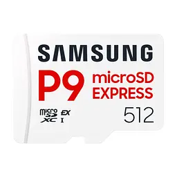Карта пам'яті Samsung 512GB microSDXC class 10 UHS-I U3 V30 P9 Express (MB-MK512T/WW)