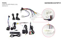Штатна автомагнітола EasyGo M9-3-32-TCP v1 Toyota Land Cruiser Prado (150) 2009-2013 - мініатюра 5
