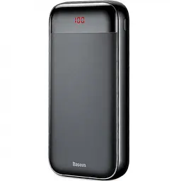 Портативна батарея Powerbank Baseus Xiaomini Cu Digital Display 20000 mAh PPALL-CKU01 Black - мініатюра 4