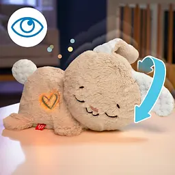 Іграшка Fisher-Price Сплячий кролик плюшевий зі звуками для малюків - мініатюра 2