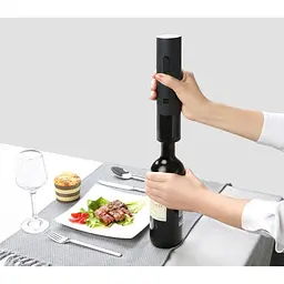 Штопор Xiaomi Huo Hou Electric Wine Bottle Opener Black (HU0027) [32477] - мініатюра 4