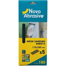 Сітка абразивна NovoAbrasive P180 5шт