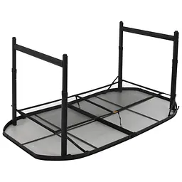 Стіл Bo-Camp Northgate Oval 150x80 cm Black/Grey (1404188) - мініатюра 4