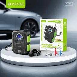 Автомобільний компресор BAVIN 120W 150PSI Black (Z-PC1159S BK) - мініатюра 10