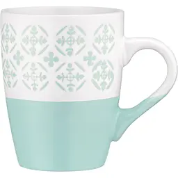 Чашка Ardesto Ornament 320 мл блакитно-біла (AR3045LB) - мініатюра 2