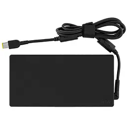 Блок живлення для ноутбука LENOVO 20V 11.5A 230W USB+pin (Square 5 Pin DC Plug) чорний RECTANGULAR - мініатюра 3