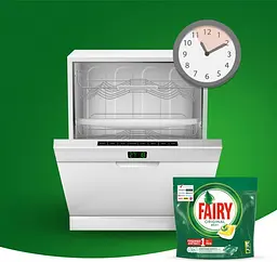 Таблетки для посудомийної машини Fairy Original Все-в-Одному Лимон, 48 шт. - мініатюра 4