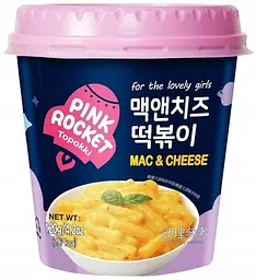 Токпокки Pink Rocket Mac & Cheese Topokki 120 г