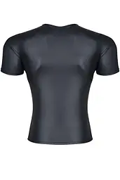 Футболка Regnes Fetish Planet wetlook XL (чорний) - мініатюра 4