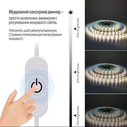 Світлодіодна стрічка ColorWay LED 3м з живленням від USB (CW-LD03) - мініатюра 4