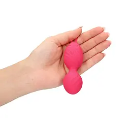 Віброяйце Loveline Egg with Remote Control 9.2 см (червоний) - мініатюра 14