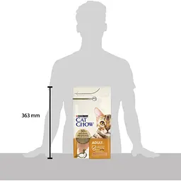Сухий корм для кішок Purina Cat Chow Adult з качкою 1.5 кг (7613035394117) - мініатюра 4