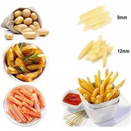 Картоплерізка ручна для картоплі фрі з двома ножами Potato Chipper - мініатюра 4