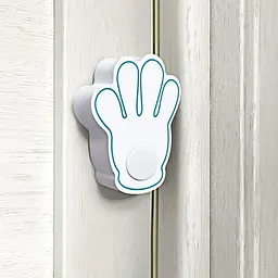 Обмежувач закриття дверей MBM Kids білий (BS-18 WHITE) - мініатюра 2