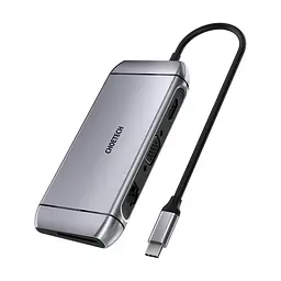 USB-C хаб 9-в-1 Choetech M15 HDMI 4K\30Hz, VGA, 3 USB3.0, RJ45, USB-C PD, SD-card, TF-card (43-00153)