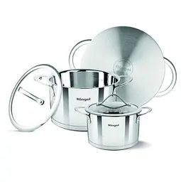 Набір каструль Ringel Elegance з кришкою 3 предмети (RG-6007) - мініатюра 2