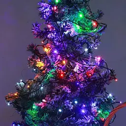 Гірлянда світлодіодна від мережі із чорним проводом Y25-03M 19638 8 м 200 LED мультиколор - мініатюра 3
