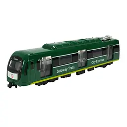 Дитячий ігровий потяг Bambi 731-27K(Green) зелений, світиться, 23х4х5 см