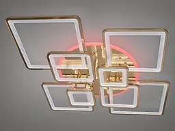 LED-люстра Diasha 8160/8G LED 3color dimmer, 225W, 12375 lm, димер - мініатюра 3