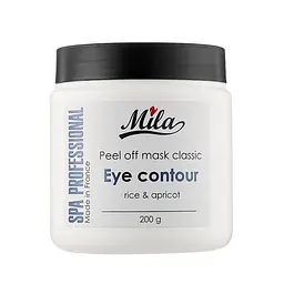 Альгінатна маска для контуру очей Абрикос MASK CLASSIC EYE CONTOUR POWDER Mila Perfect 200 г