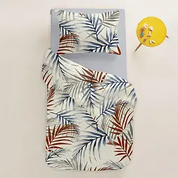 Дитяча постільна білизна в ліжечко BEIGE FOLIAGE CS1 COSAS (4822052079409) - мініатюра 2