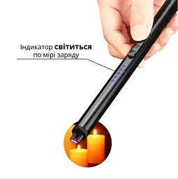 Інноваційна плазмова кухонна запальничка для газової плити з дисплеєм та USB зарядкою - мініатюра 5