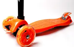 Дитячий самокат триколісний скутер ABEC-7 MAXI помаранчевий - мініатюра 3