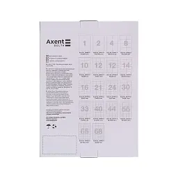 Етикетка самоклеюча Axent 105x37 (16 на листі) с/кл (100 листів) (D4463-A) - мініатюра 2