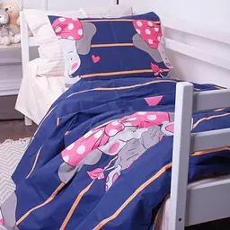 Простирадло MirSon Kids Time Бязь, 17-0539, Elephant - мініатюра 4