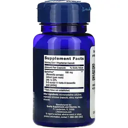 Інгібітор 5-LOX Екстракт босвелії Life Extension 5-LOX Inhibitor with ApresFlex 100 мг 60 вегетаріанських капсул - мініатюра 2