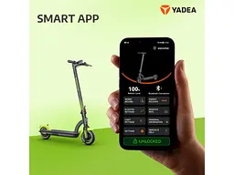 Електросамокат Yadea KS3 Lite Grey/Green (KS3liteGREY/GREEN) - мініатюра 10