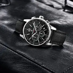 Наручний годинник чоловічий YS008 Silver-Black Pagani Design acs0031089 - мініатюра 2