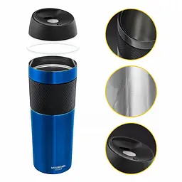 Термокухоль Mountain Goat Travel 0.4 л Blue (P-5907739315700) - мініатюра 5