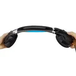 Навушники Real-El GDX-7500 black-blue - мініатюра 6