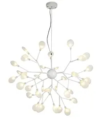 Декоративна підвісна люстра в стилі лофт Levistella 918LP262-36 WH+WH