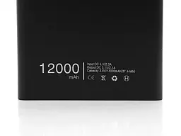 Зовнішній акумулятор (power bank) 12000mAh (3000mAh) Boro JS-33 - мініатюра 5