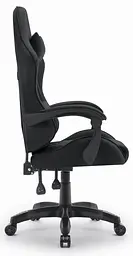 Комп'ютерне крісло Hell's HC-1000 Black (тканина) - мініатюра 5