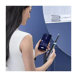 Електрична зубна щітка Oral-B Series 9 DUO iOM9d.2J2.2AD Рожева+Чорна (2) (4210201411574) - мініатюра 8