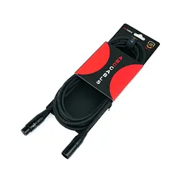 Мікрофонний кабель балансний XLR Male — XLR Female ABCCABLS MA009-L2 2 м
