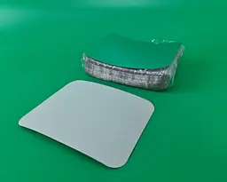 Кришка з ламінованого картону для алюмінієвого контейнера SPМ3L, 100 шт, прямокутна для зберігання та доставки їжі - мініатюра 2