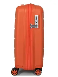 Валіза маленька S поліпропілен Airtex 646 45л 55×40×20см Помаранчевий - мініатюра 5